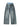 WIDE-LEG FADED DENIM JEANS WITH COMFORTABLE MID WAIST DESIGN