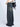 WIDE-LEG JEANS WITH DISTRESSED PATCHWORK AND RAW HEM DESIGN - Sweetheart Supplies