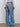 WIDE-LEG JEANS WITH STAR LEOPARD PRINT POCKETS FOR TRENDY OUTFITS - Sweetheart Supplies