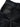 WIDE-LEG PANTS - BLACK TEXTURED PLEATED BAGGY JEANS