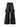 WIDE-LEGGED CARGO PANTS MATTE COATED OVERALLS