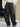 WIDE-LEGGED CREAM PANTS PERFECT FIT ÉLASTIQUE EN COTON