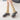 WOMEN'S KNEE-LENGTH SOCKS SOLID COLOR KNIT FABRIC
