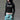 Y2K LONG SLEEVE CROP TOP IN BLACK