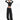 Y2K WOMEN BLACK CARGO PANTS WITH WHITE PIPING Y2K FASHION ESSENTIALS