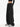 Y2K WOMEN BLACK CARGO PANTS WITH WHITE PIPING Y2K FASHION ESSENTIALS