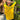 YELLOW BRAZIL SOCCER JERSEY Y2K PRINT CROP