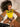 YELLOW CROP TOP WITH GREEN TRIM FOR VINTAGE JUNIOR SPRING SUMMER