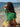 YELLOW GREEN BIKINI SET ELASTANE FABRIC TEXTURE