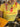 YELLOW SLIM FIT T-SHIRT WITH NOTHING IS REAL TEXT Y2K STYLE - Sweetheart Supplies