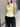 YELLOW TANK TOP AND BLACK SWEATPANTS SET IN SOFT KNIT FABRIC