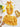 YELLOW TWO-PIECE SET TEXTURED FABRIC OUTFIT