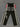 Black Retro Streetwear Joggers