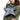 Y2K style black embroidered five-pointed star