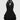 Elegant Directional Punk-Style Multi-Layer Mini Dress
