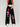 Sweet & Edgy Heart & Skull Print Jogger Pants