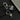 Star Shaped Dice Black 8 Ball Pendant
