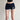 Y2K Retro Color-Block Embroidered Shorts