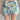 Summer Floral Print Mini Skirt