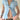 Summer Casual Elastic Waist Striped T-Shirt