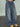 Washed Blue Wide-Leg Extra-Long Mopping Jeans
