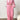 Y2K Style Pink Zip-Up Hoodie and Pants Set