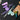 Gradient Color Keychain Ice