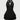 Elegant Directional Punk-Style Multi-Layer Mini Dress
