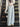 Elegant Blue & White Checkered Wide-Leg Pants