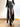 Y2K Style Biker Belted Split Skirt