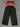 Black Retro Streetwear Joggers