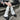 Pair of Denim Black/Blue/White Star Y2K