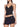 Black backless neck camisole with butterfly