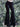 Contrast Lace Flare Leg Pants