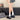 Retro Black Platform Sandals with Buckle Straps