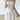 French-Style Pure White Lace Trim Slip Dress