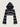 Ripped Striped Hooded Knitted Sweater