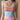 Y2K Rainbow Striped Crop Top