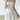 French-Style Pure White Lace Trim Slip Dress