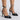 Elegant Black Rhinestone Stiletto Sandals