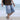Casual Reverse Jeans Shorts