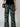 Camo Flare Cargo Pants with Drawstring Waist