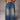 Vintage Light Blue Loose Fit Straight Leg Jeans