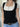 Y2K Dot Print Faux Two-Piece T-Shirt