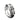 1pc Vintage Gothic Style Flip Skull Ring