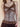 Y2K Retro Leopard Print Lace Top