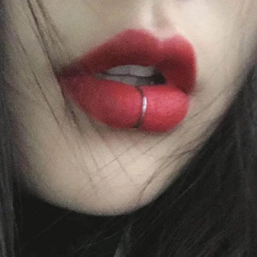 5Pcs Lip Nose Rings Neutral Punk Lip-shaped