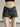 Street Punk Fringe Tie-Dye Denim Shorts
