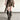 Retro Punk Asymmetrical Mini Skirt