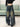 1pc High Waist Ripped Denim Jeans